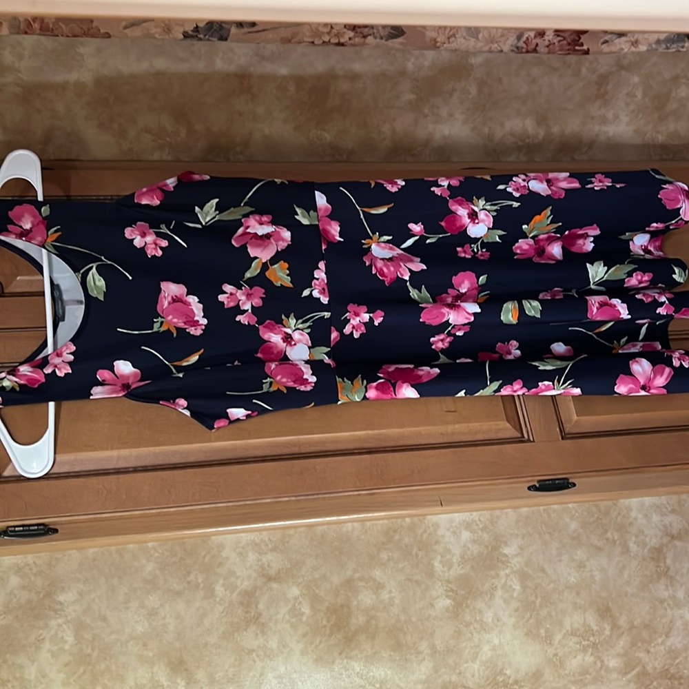 womens aline floral dress
